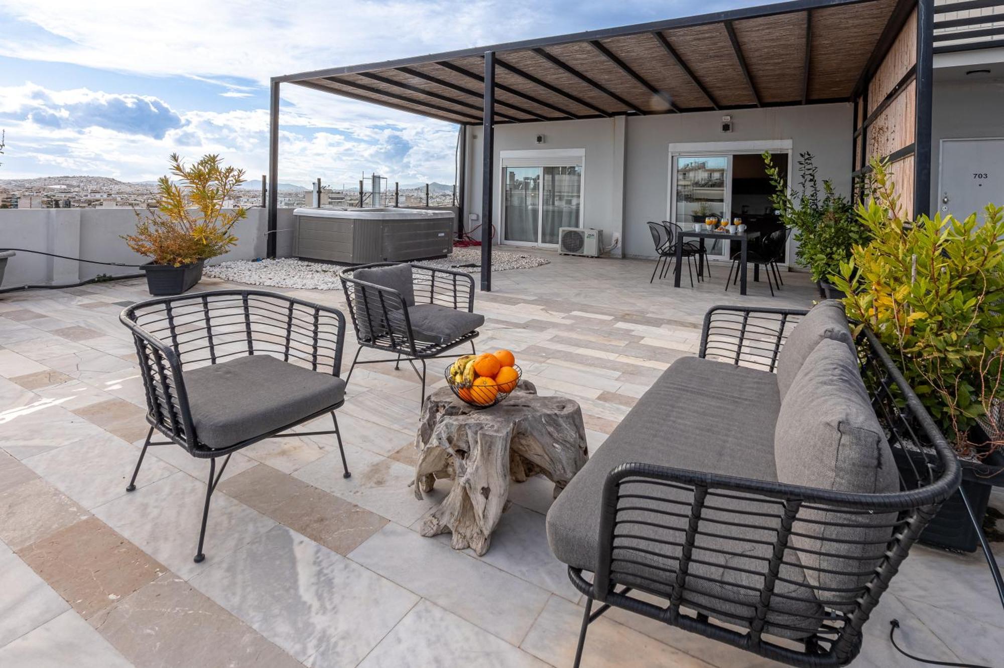 Athenian Infinity Apartments Buitenkant foto